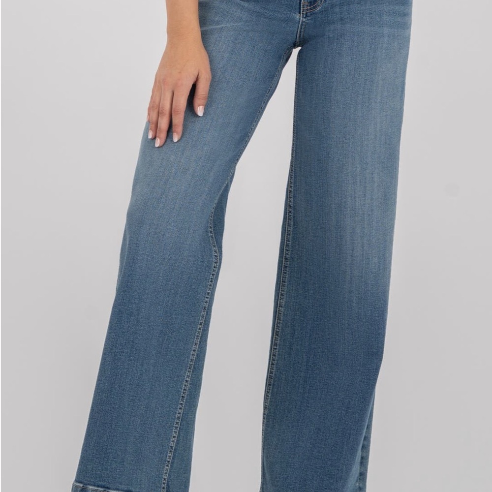 Kut from the Kloth Women's Flare Jeans - Dark Blue